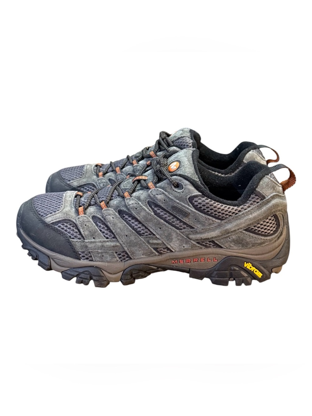 Merrell Moab 2 Hiking Shoes - Beluga/Charcoal Gray - Men’s Size 10.5 - Picture 3 of 8